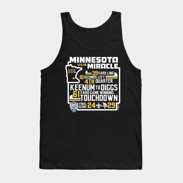 Minnesota Miracle Tank Top by dhartist